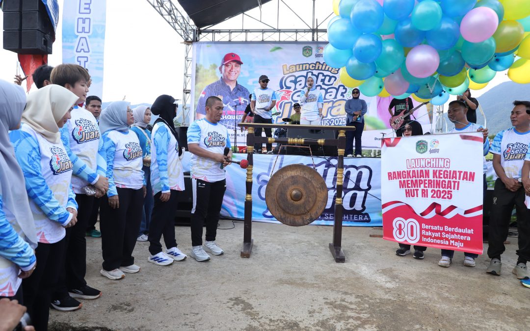 Langkah Awal Hidup Sehat, Bupati Luwu Timur Resmikan Program “Sabtu Sehat Juara”