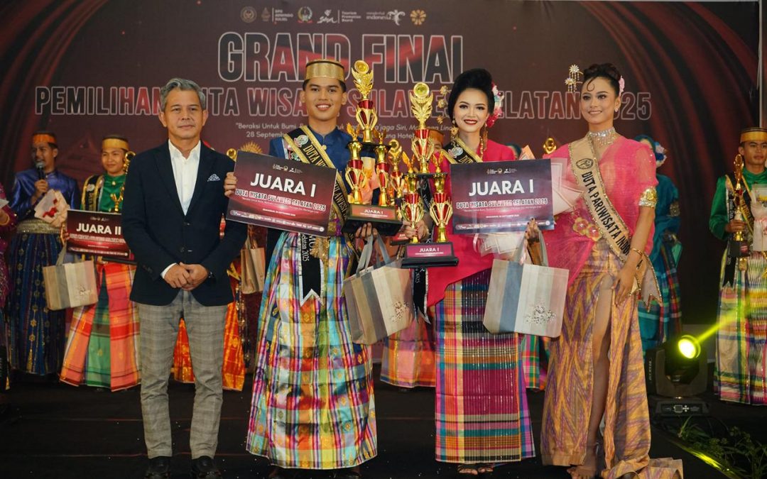 Perwakilan Luwu timur berhasil raih juara 1 Duta wisata Sulawesi Selatan 2025